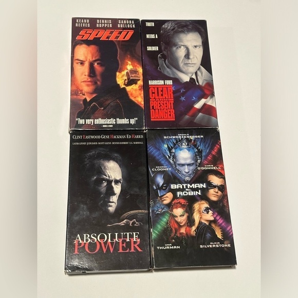 A Collection of VHS Action Movies - Picture 1 of 4